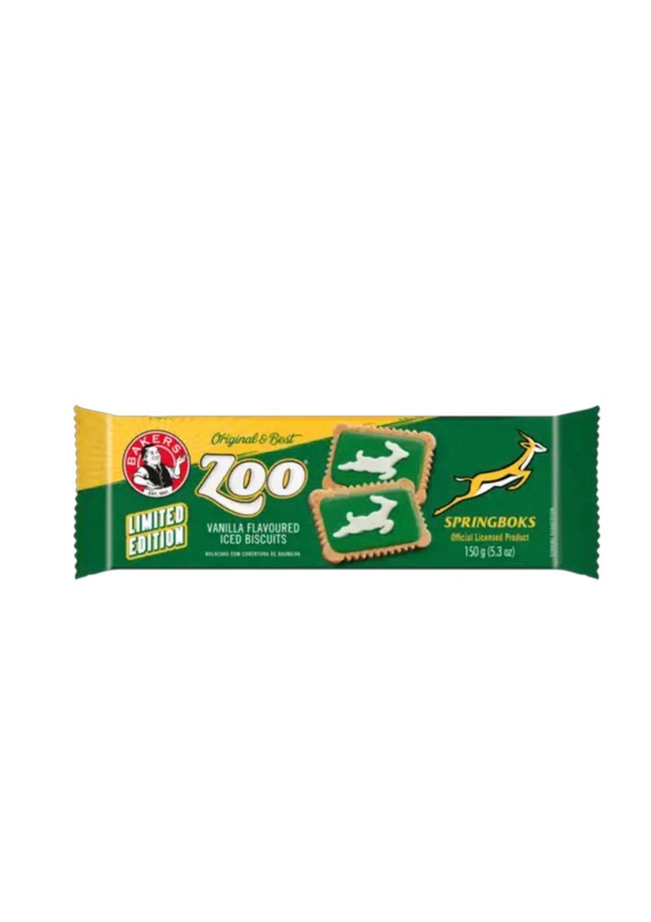 Bakers iced zoo biscuits LIMITED EDITION Sprinkboks