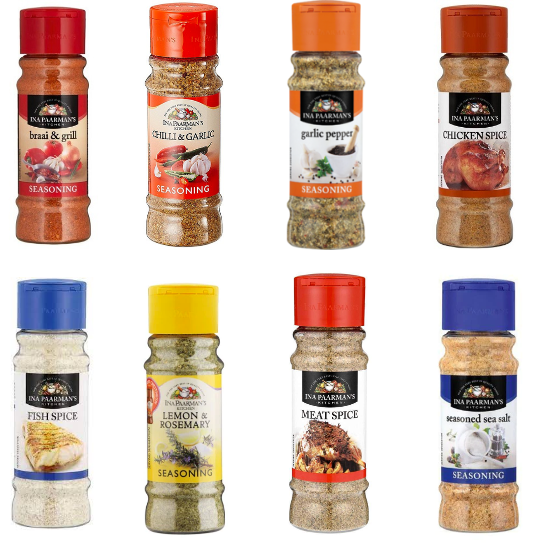 Ina Paarman spices/seasoning 200ml – Kim's SA Kitchen