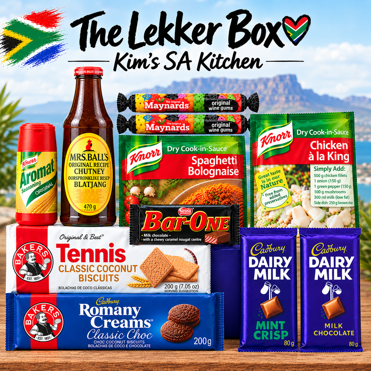The lekker box (everything a Saffa needs) save $5 with this bundle