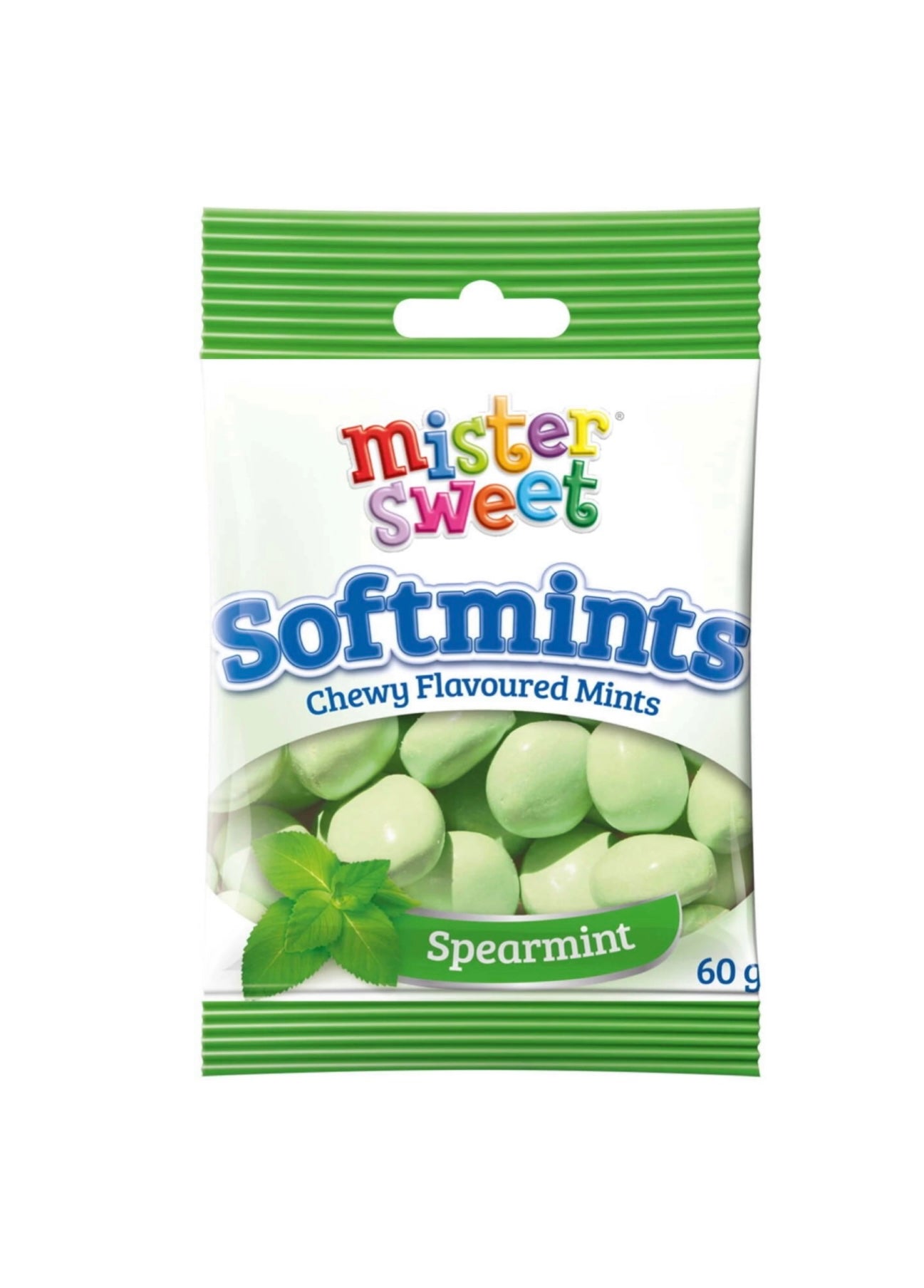 Mr Sweet softmints spearmint 60g