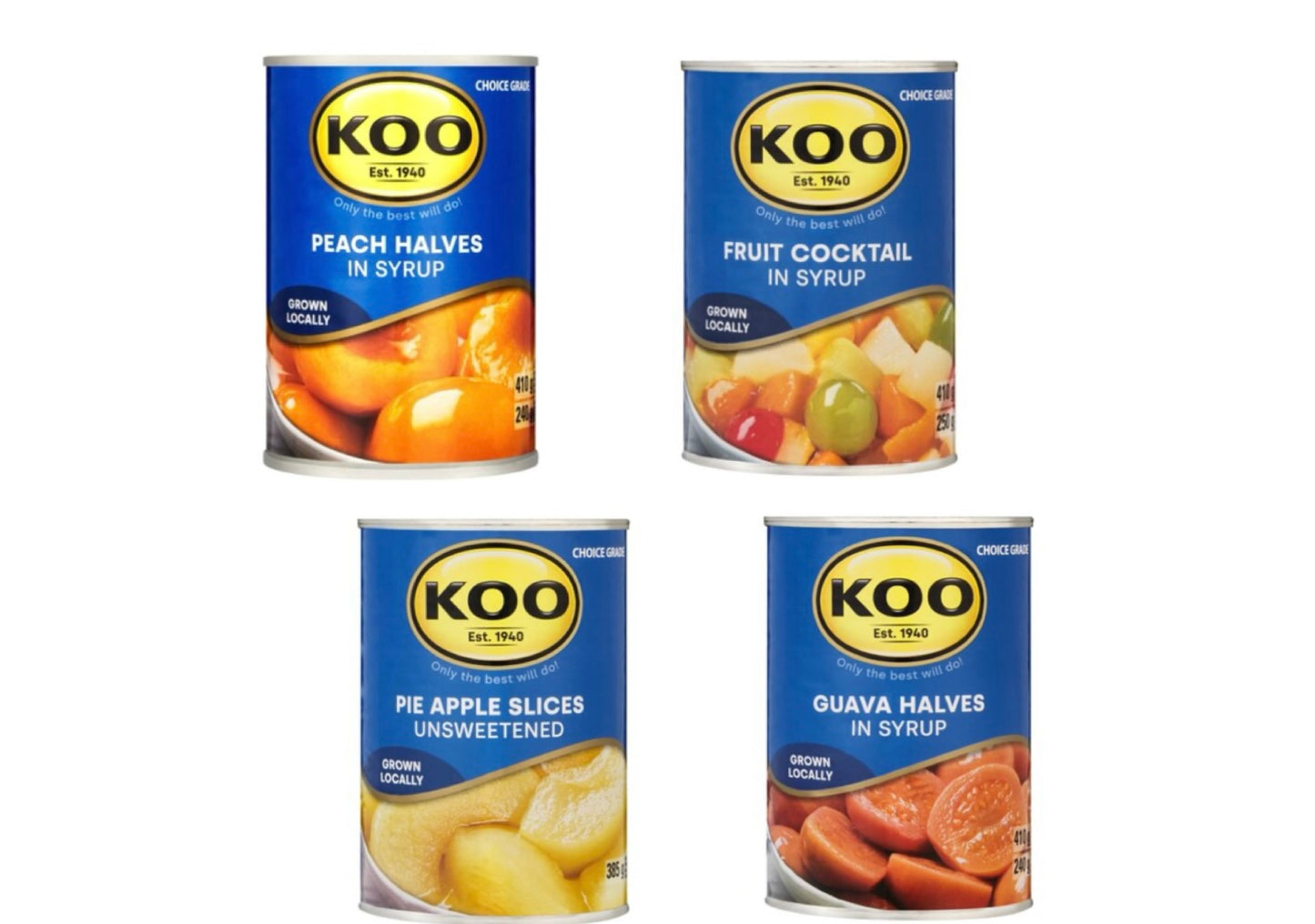 Koo Fruit Cans 410g