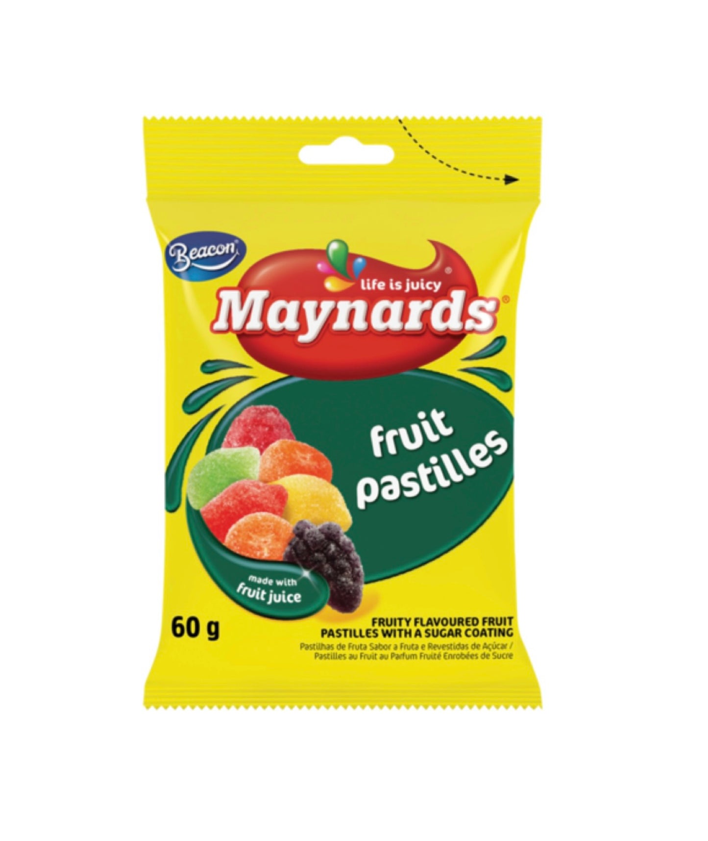 Maynards fruit pastilles 60g