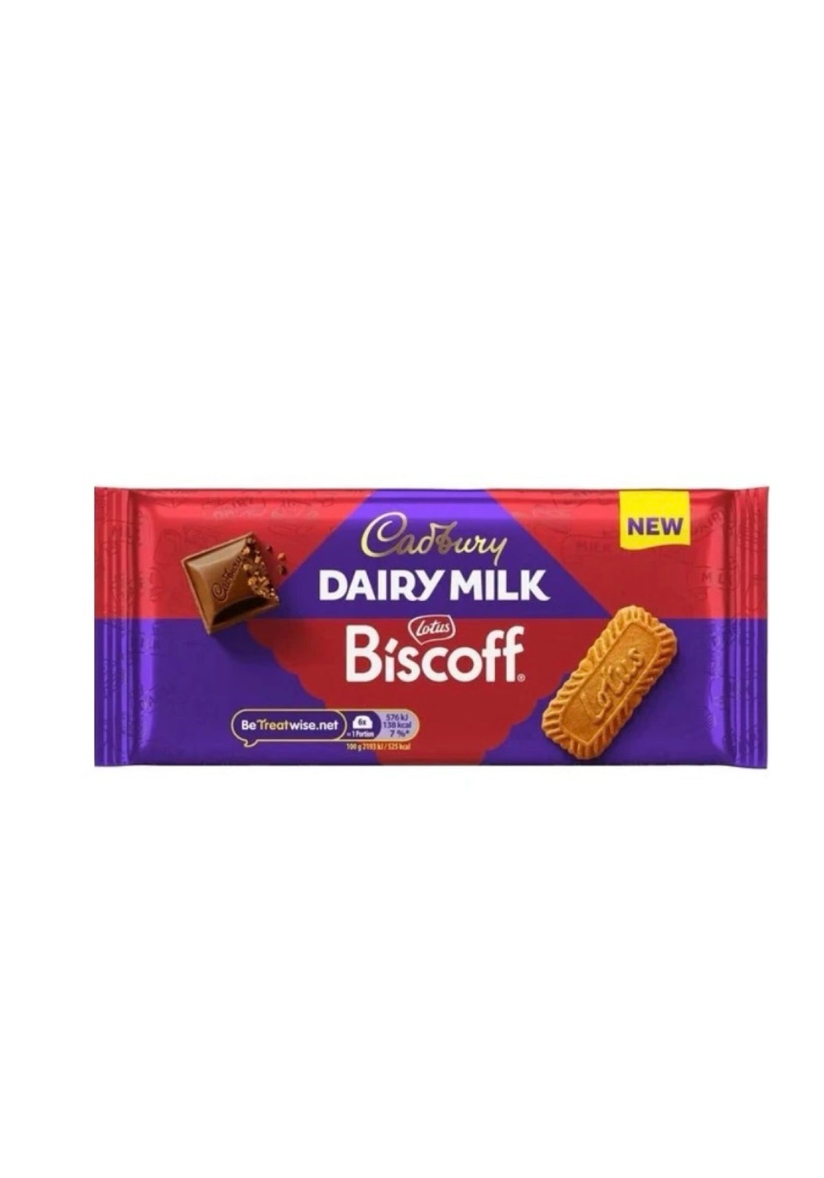 Cadbury dairy milk biscoff large bar 350g (UK)