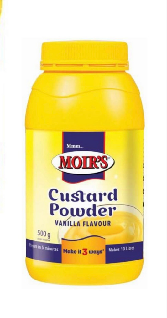 Moir’s Custard Vanilla Powder 500g