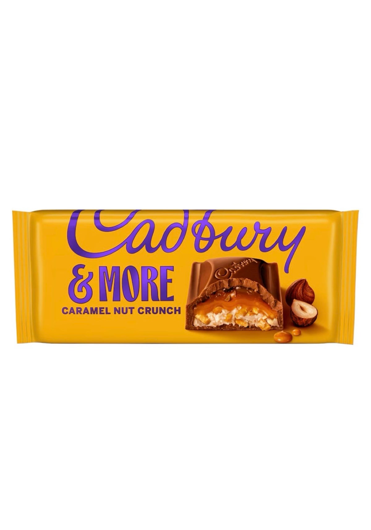 Cadbury & more caramel nut crunch 200g (made in UK)