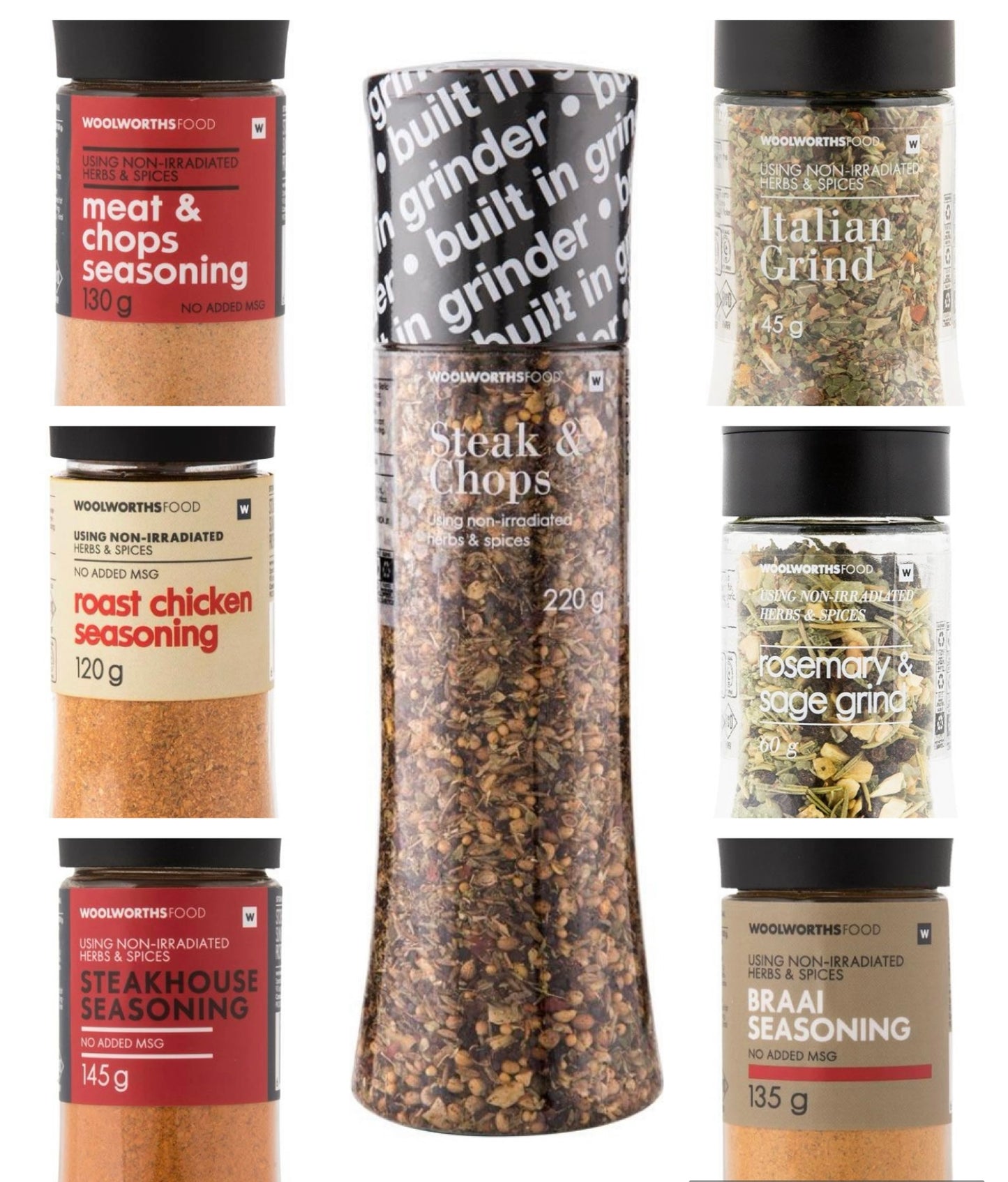 Woolies seasonings