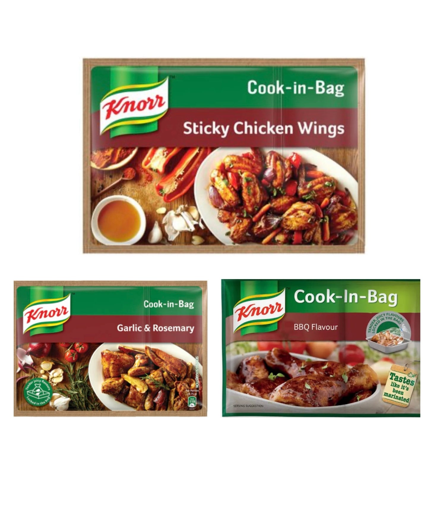 Knorr cook in bag