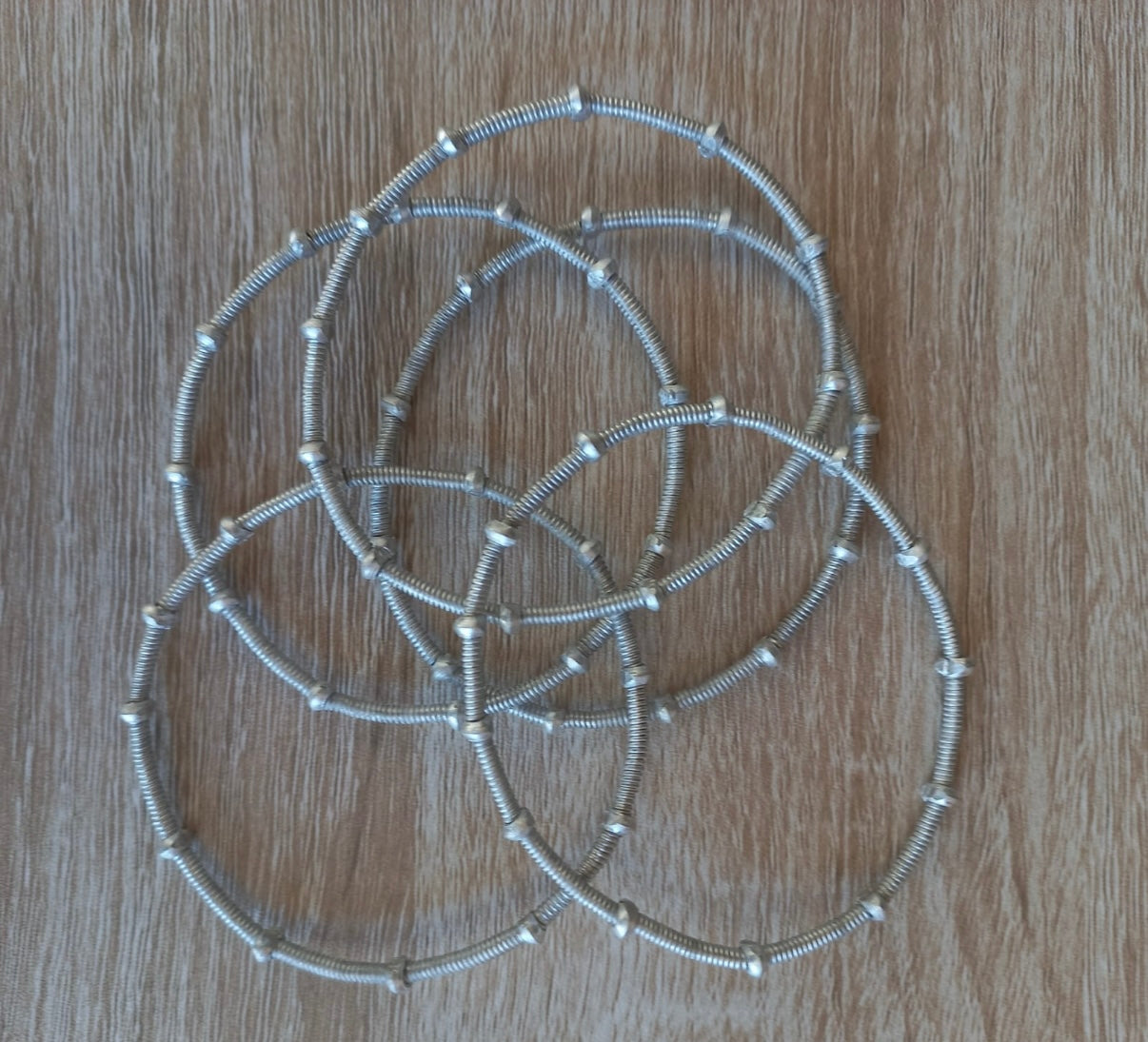 Venda wire bangles (sold individually) 65mm