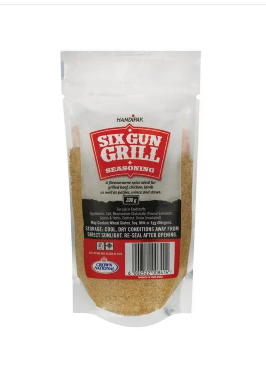 Crown National Six Gun grill seasoning