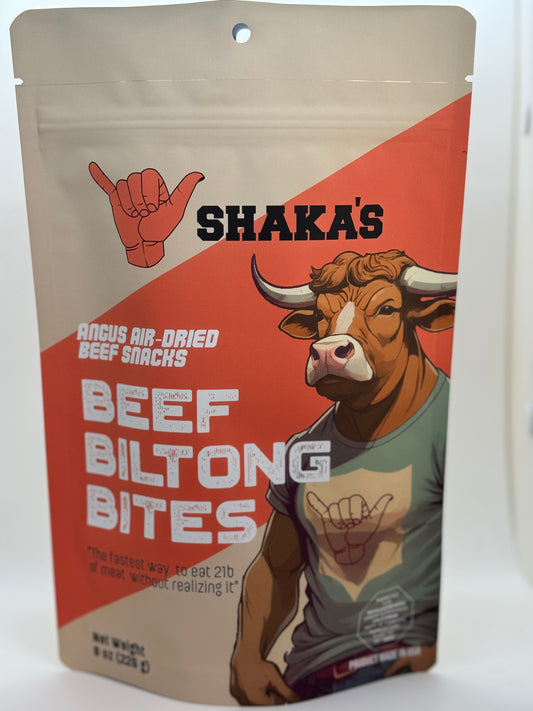 Shaka's biltong bites 8oz
