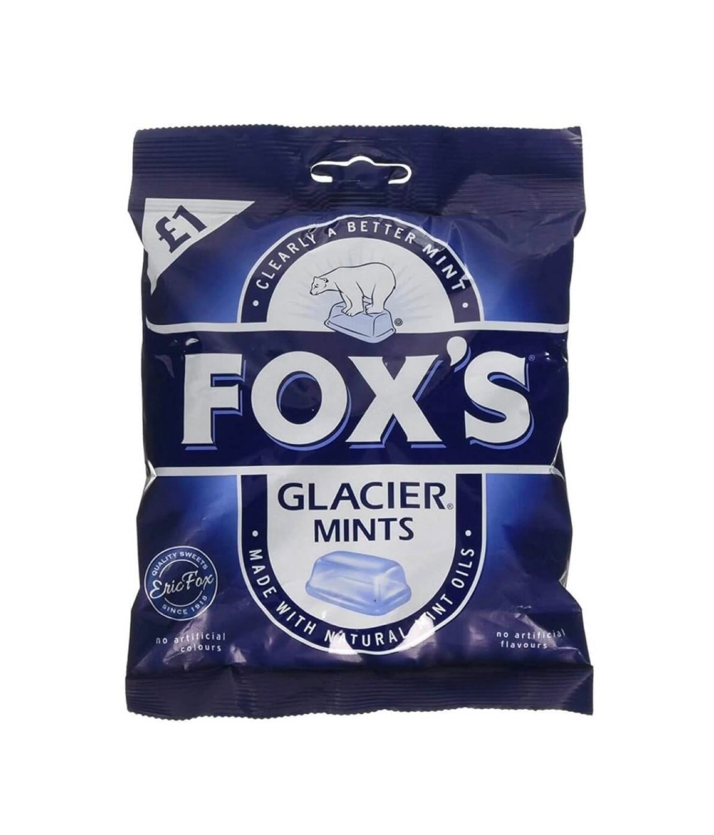 Fox's Glacier mints 100g (UK)