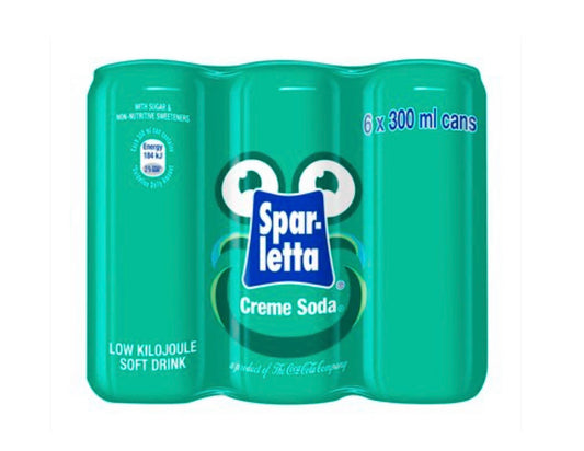 Spartletta Creme Soda pack of 6