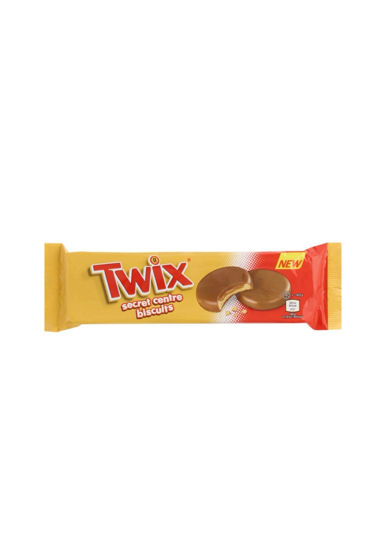 Twix secret centres biscuits 132g (made in the UK)
