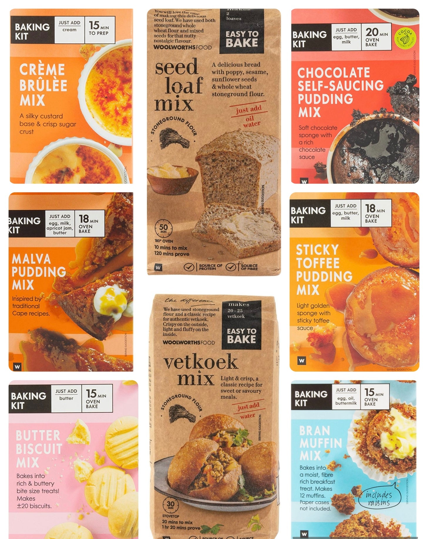 Woolies baking mixes image 0