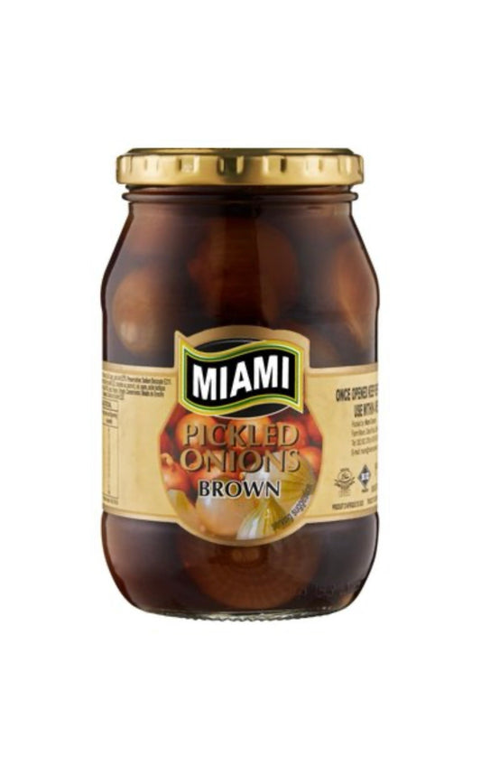 Miami brown pickled onions 400g