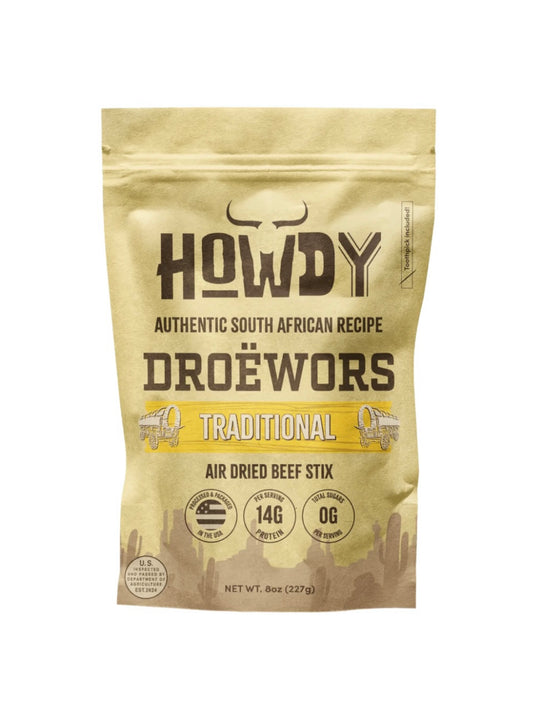 Howdy droewors 8oz