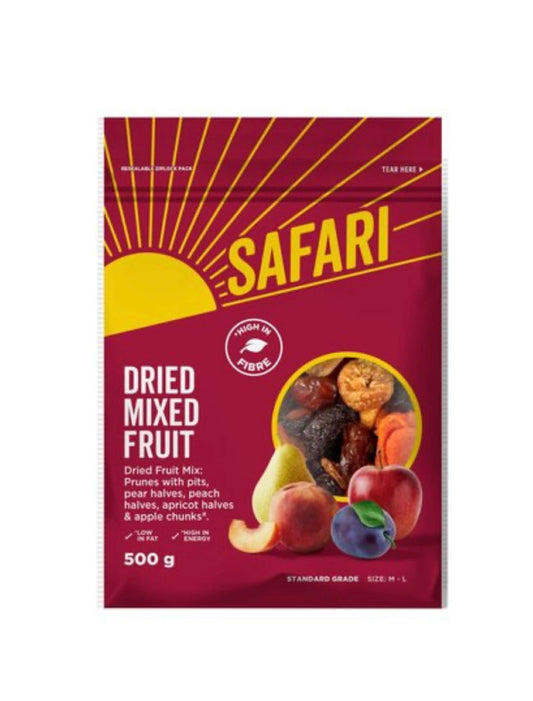 Safari mixed dried fruit 500g