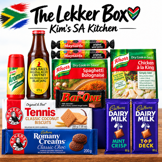 The lekker box (everything a Saffa needs) save $5 with this bundle