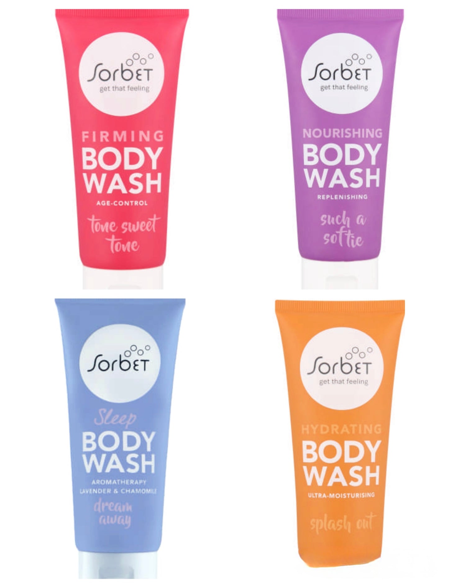 Sorbet body wash 200ml