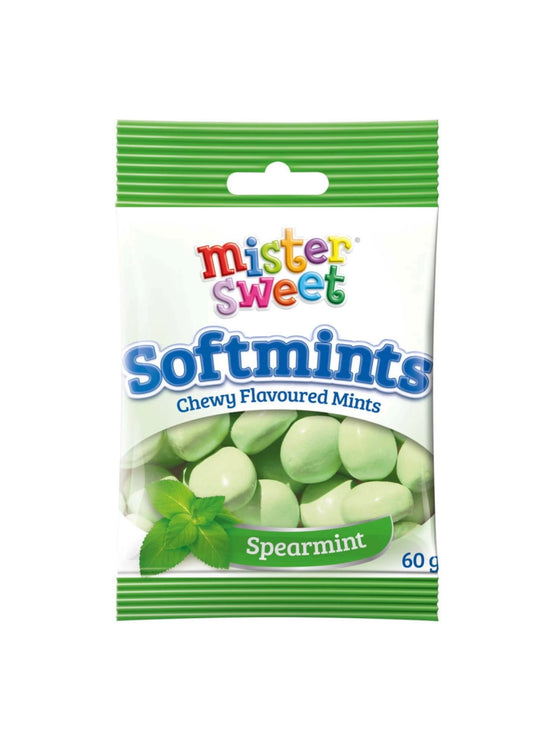 Mr Sweet softmints spearmint 60g
