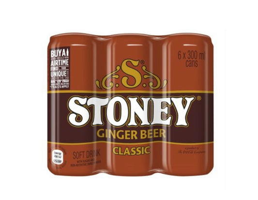 Stoney ginger beer pack of 6