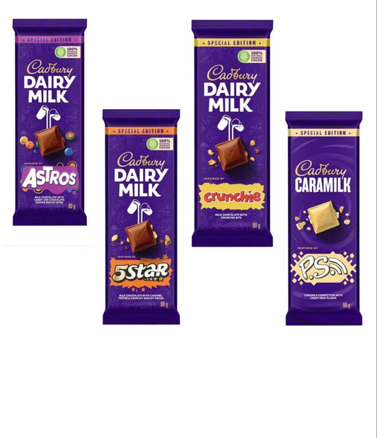 Cadbury SPECIAL EDITION 80g slabs image 0