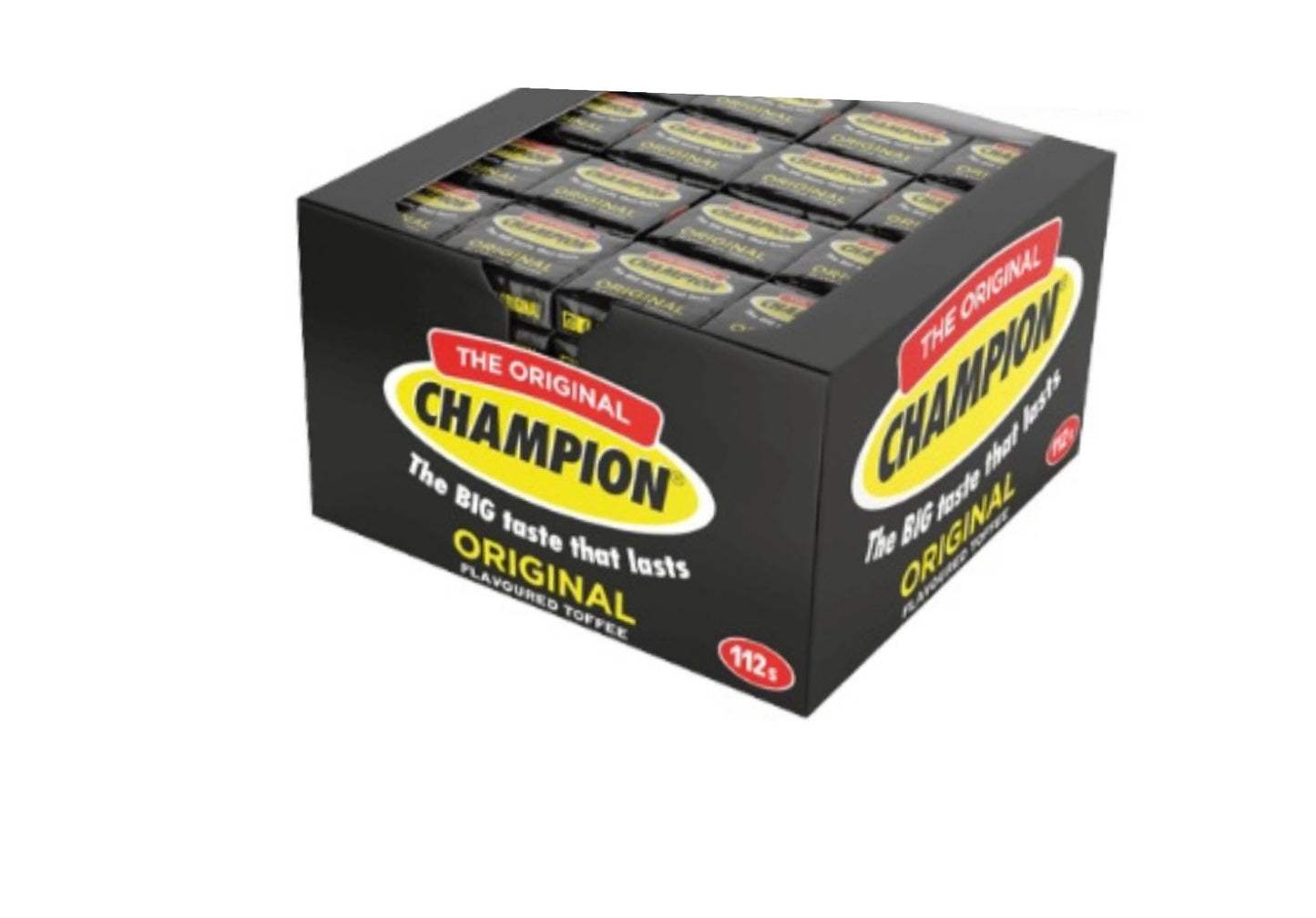 Champion toffees box of 112 x 10g