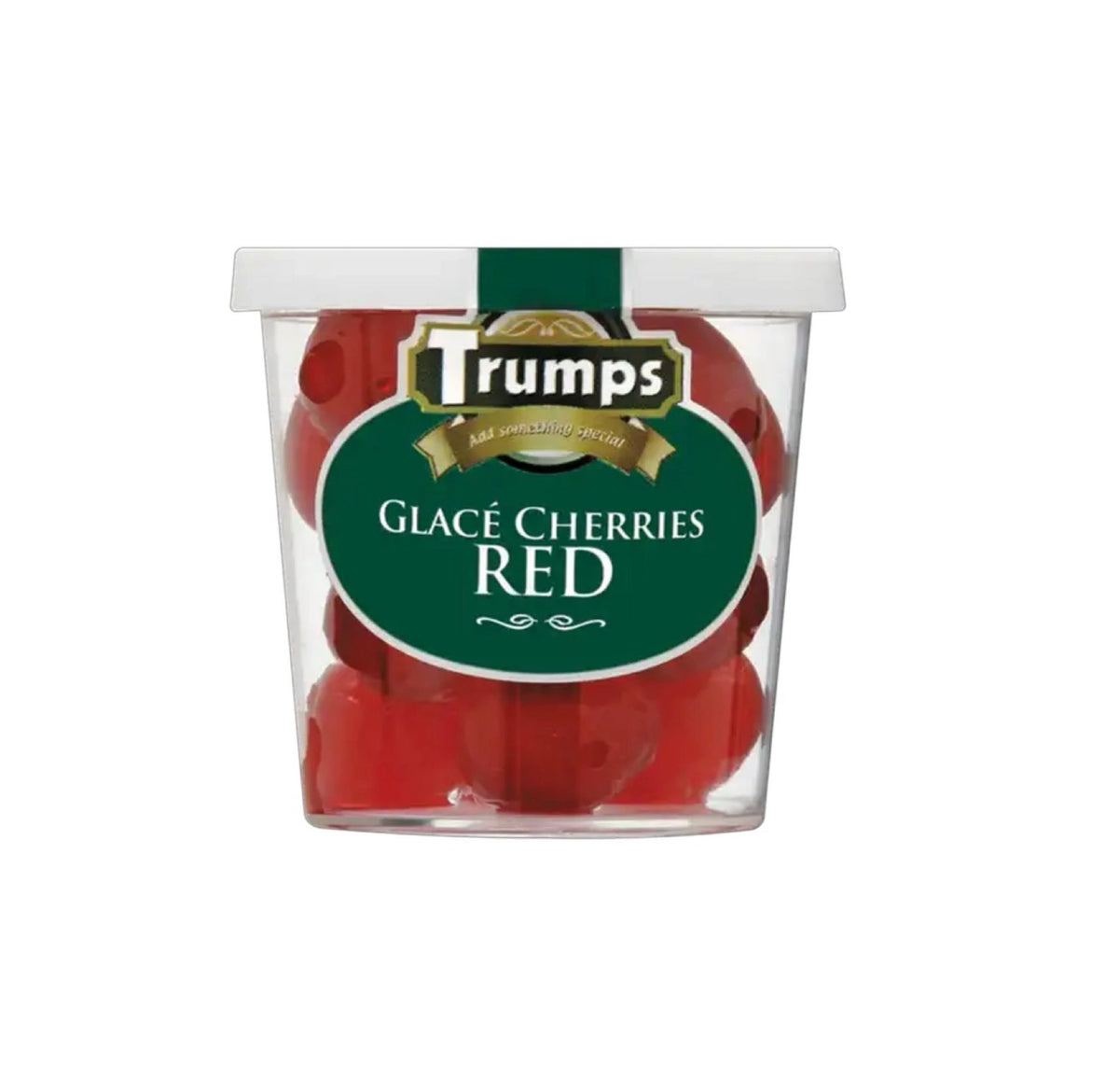 Trumps glace cherries 75g