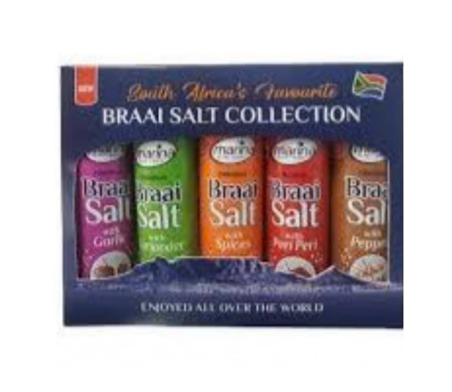 Marina salt collection (5 x 25g bottles) image 0