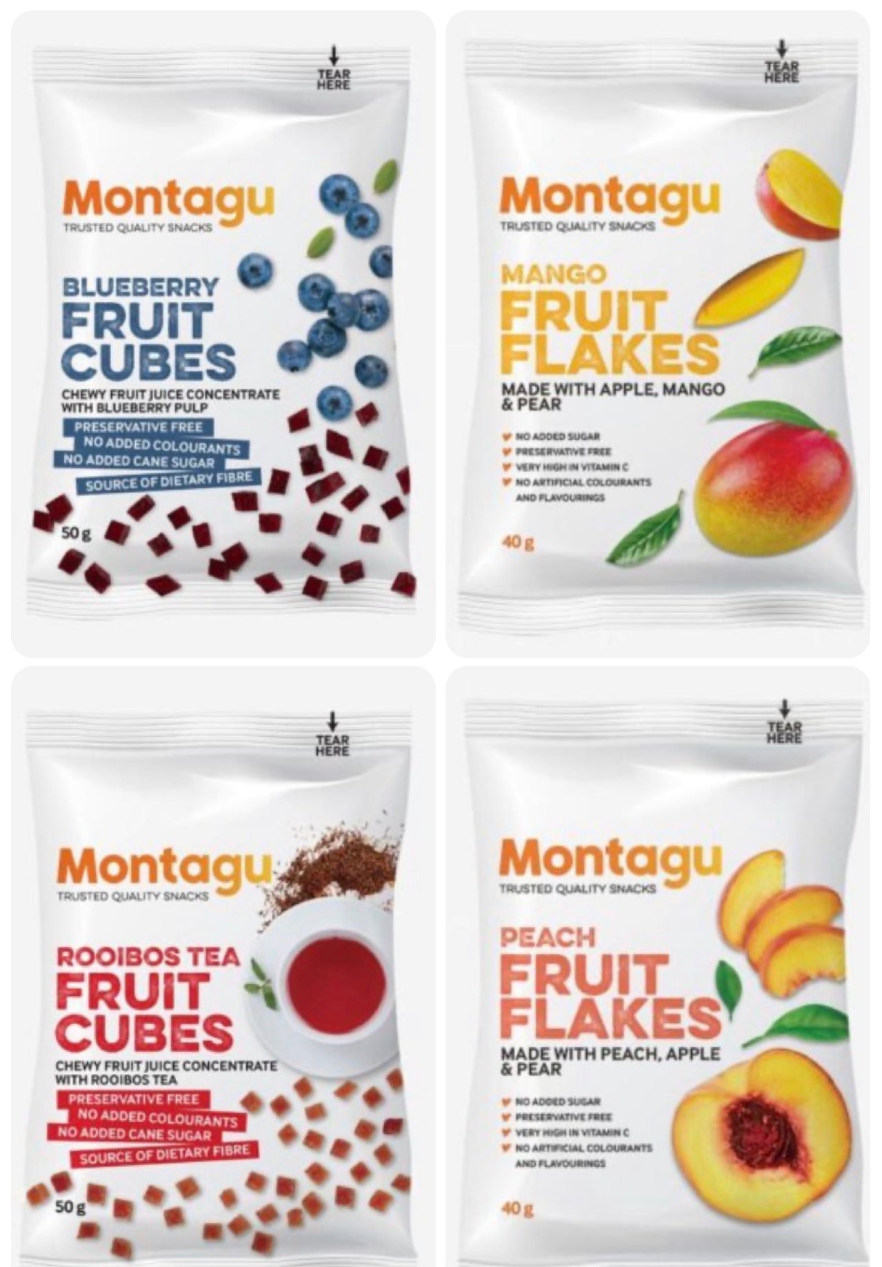 Montagu fruit flakes 40g