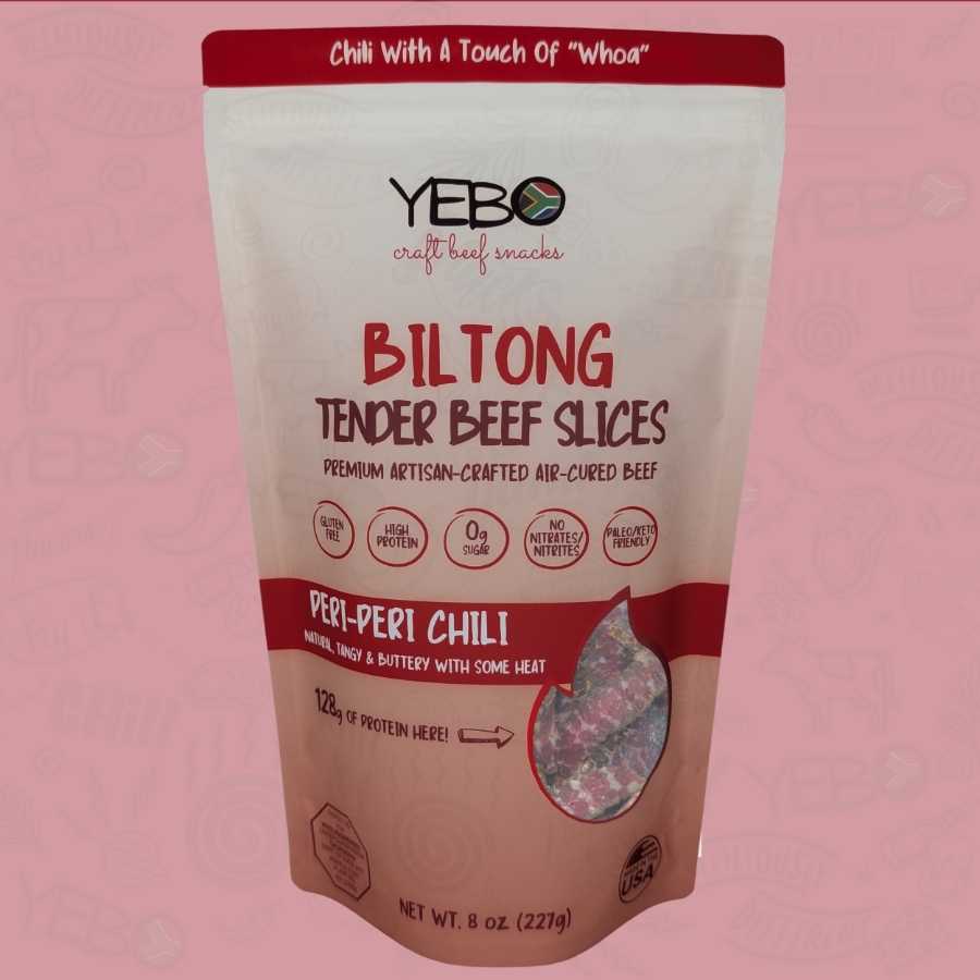 Yebo chili biltong 8oz