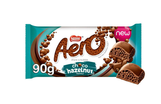Nestle aero choco hazelnut 90g (UK)