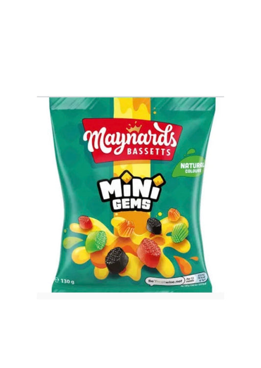 Maynards Bassetts mini gems 110g (made in UK)