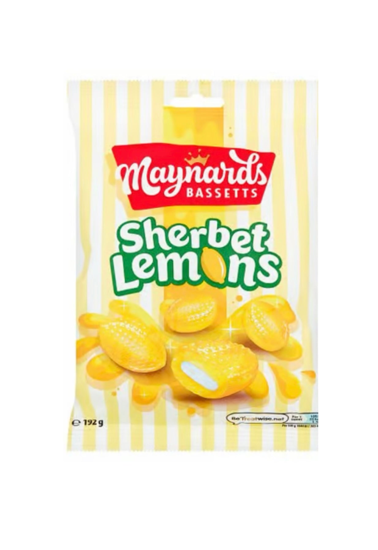 Maynards Bassetts sherbet lemons (UK) 192g
