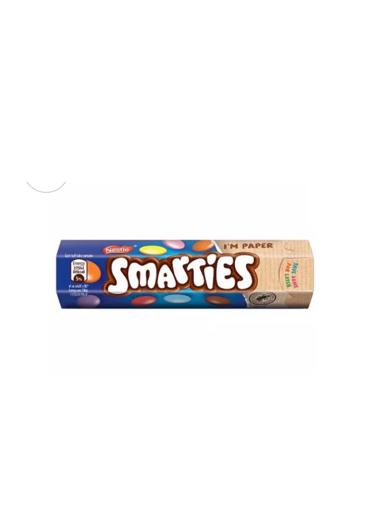 Smarties hexatube 38g (UK)