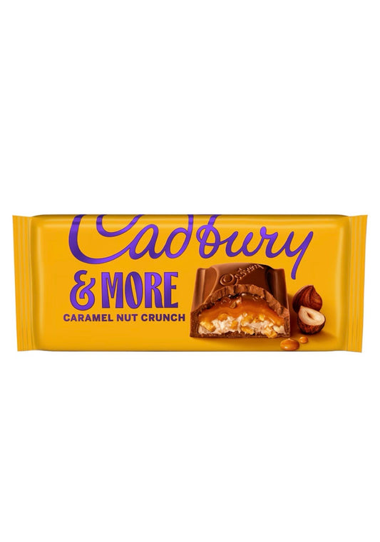 Cadbury & more caramel nut crunch 200g (made in UK)