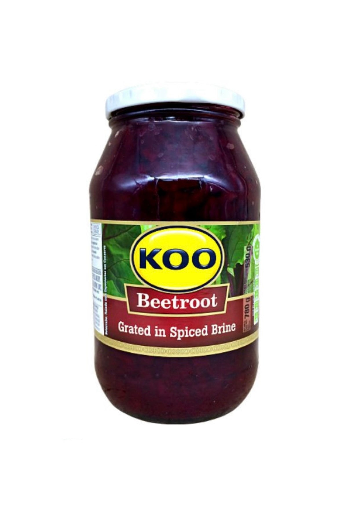 Koo grated and spiced beetroot 780g