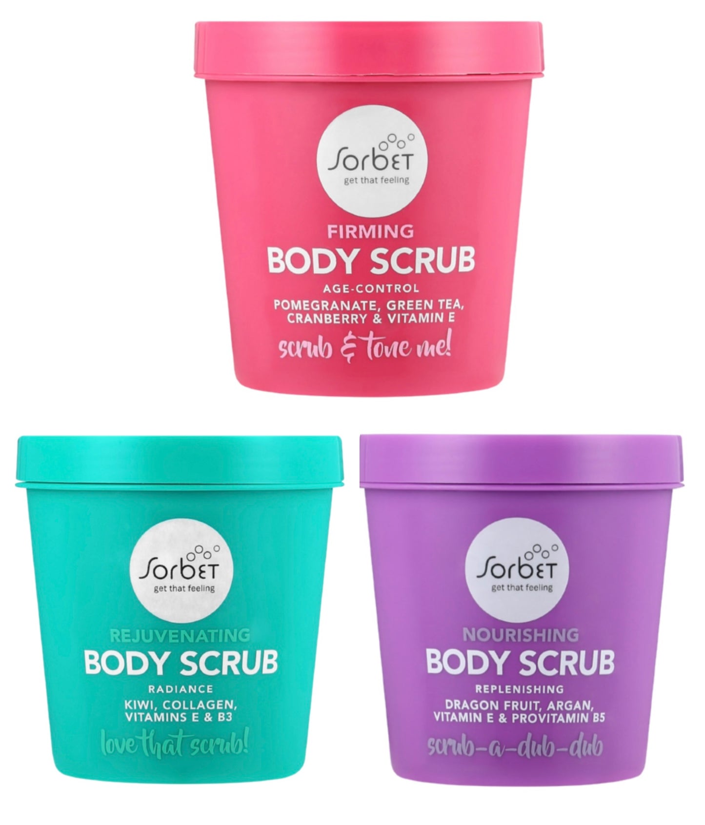 Sorbet body scrub 250ml
