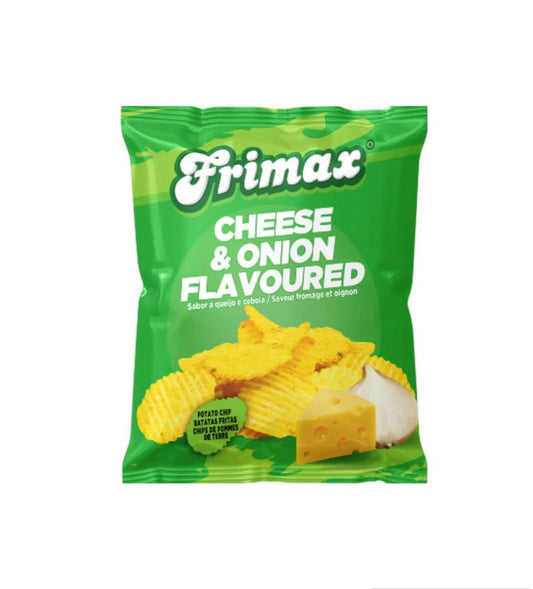 Frimax chips cheese & onion 125g