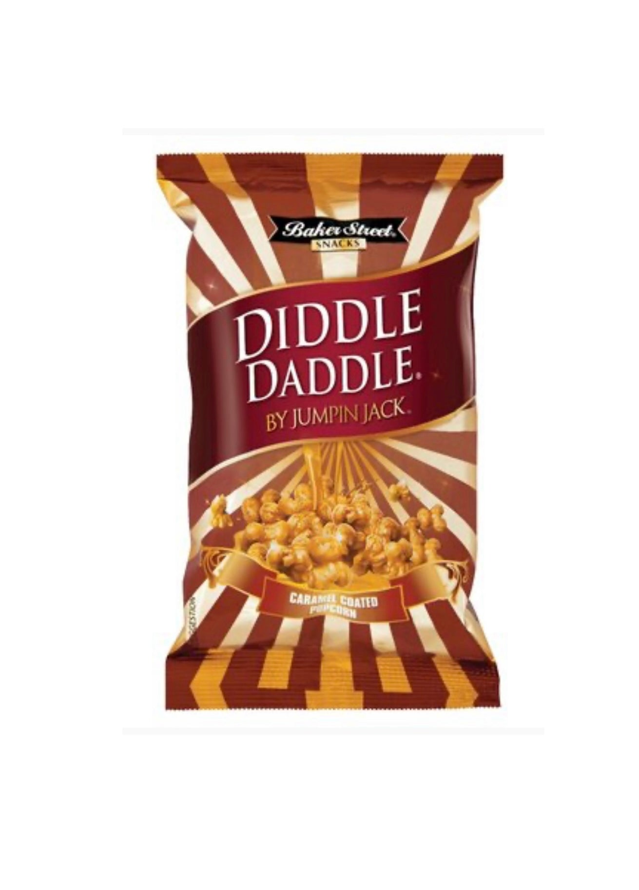 Diddle Daddle glazed caramel cluster popcorn 150g