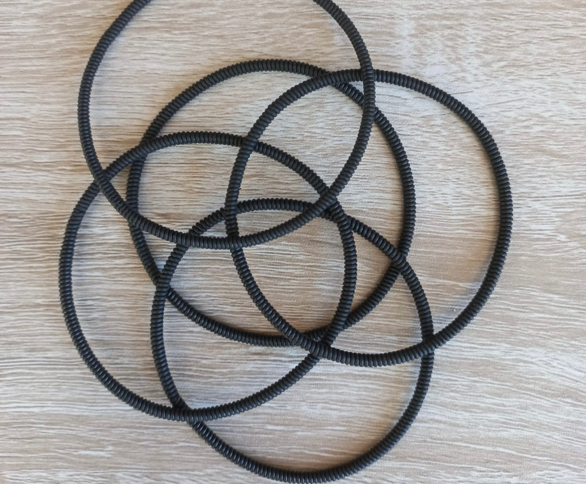 Venda wire bangles (sold individually) 65mm