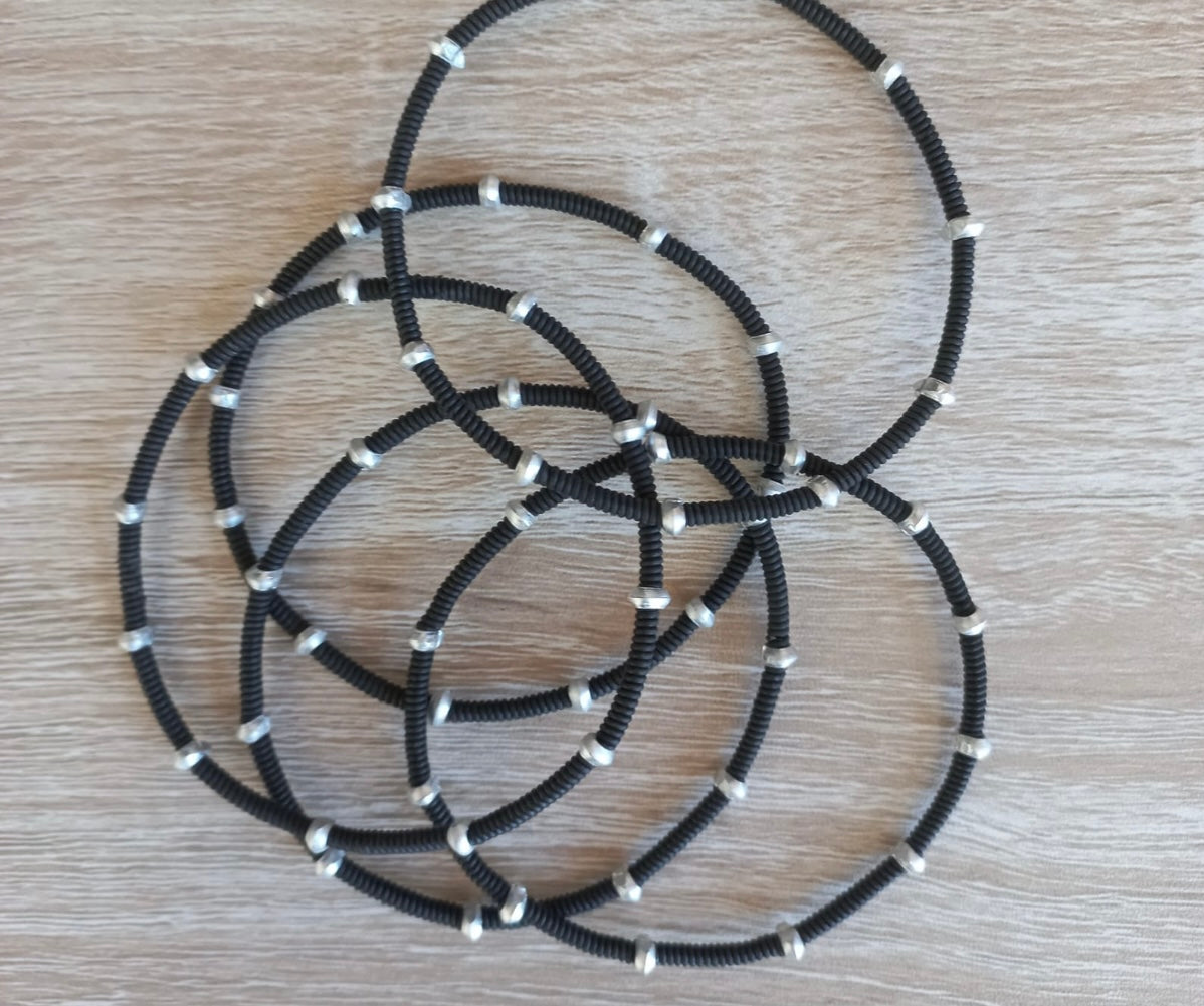 Venda wire bangles (sold individually) 65mm