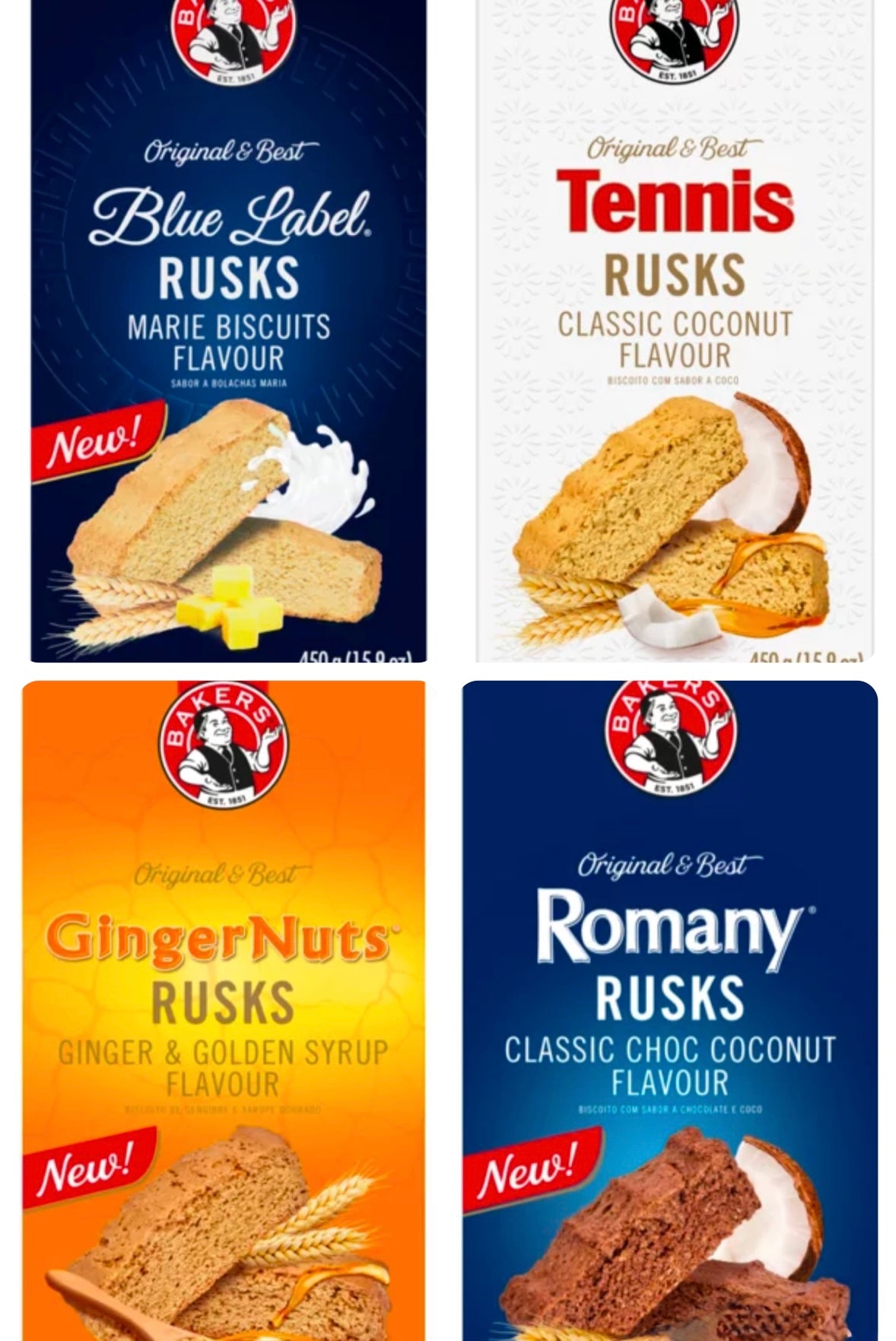 Bakers rusks