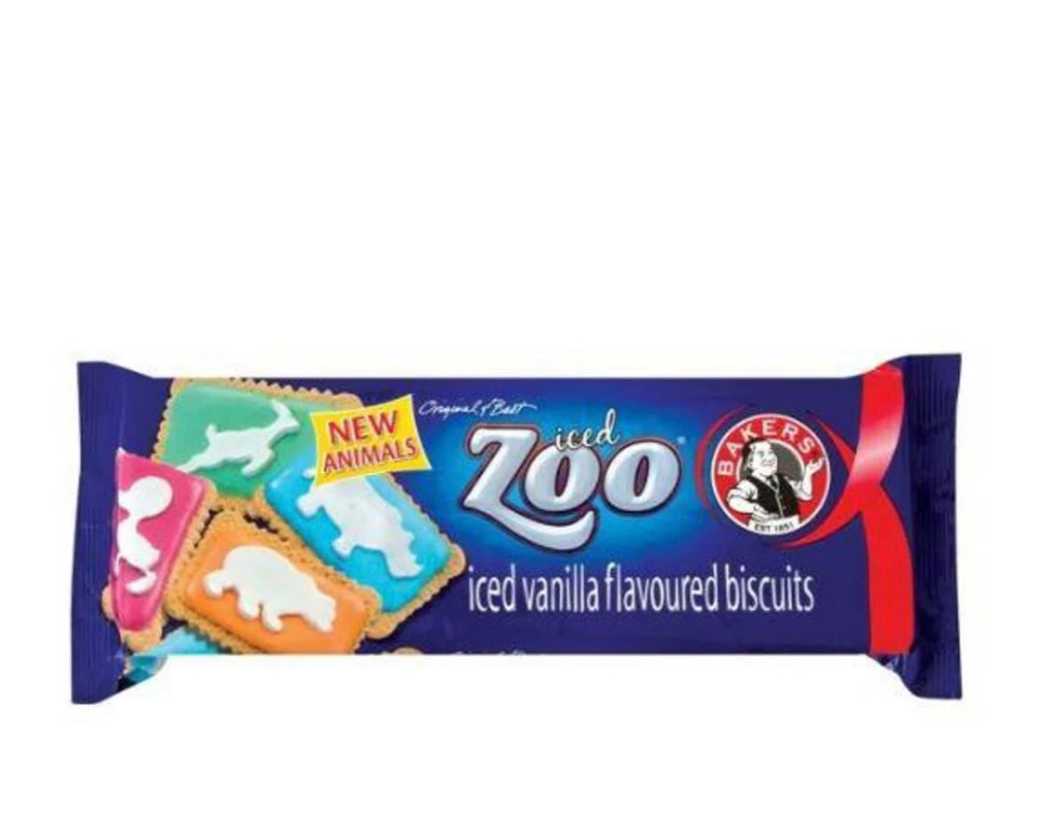 Bakers Iced Zoo Biscuits