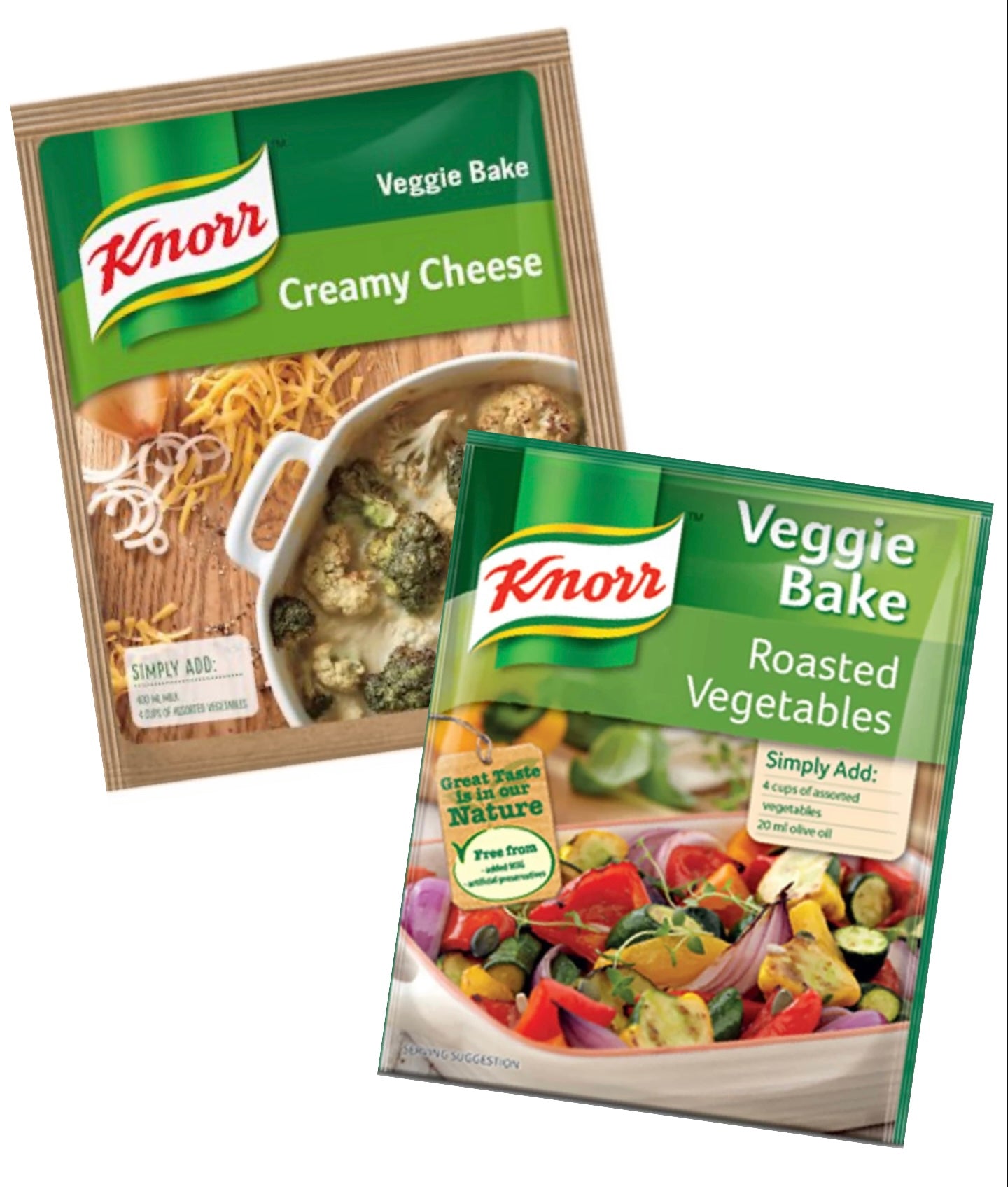 Knorr veggie bakes