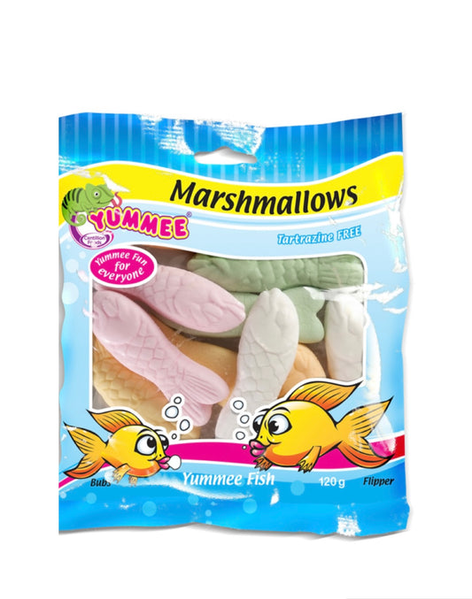 Yummee marshmallow fish/mice/snakes 120g