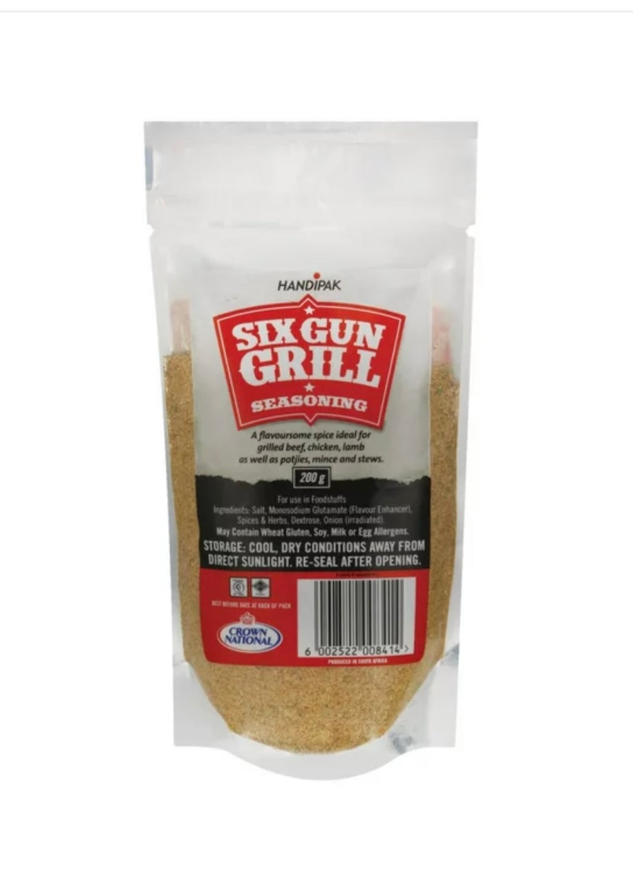 Six Gun grill seasoning