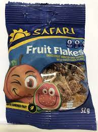 Safari fruit flakes 32g x 4