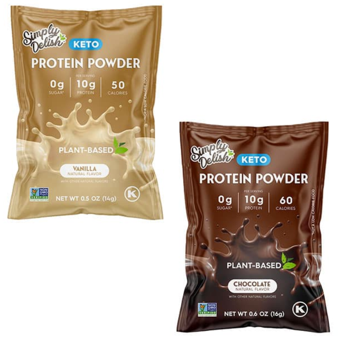 Simply Delish Vegan Protein Sachets