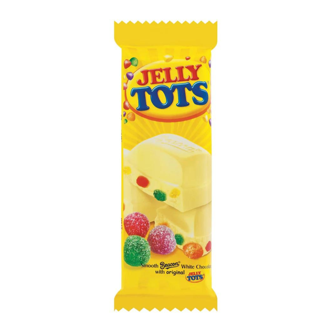 Beacon Jelly Tots White Chocolate 80g